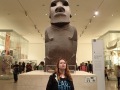 Easter Island statue in British Museum