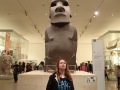 Easter Island statue in British Museum