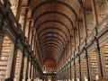 Looking towards the ceiling